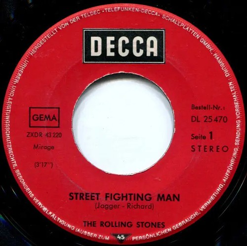 The rolling stones street - rolling,