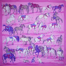 Sciarpa/foulard/carre Hermes -