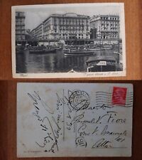 Napoli i grandi alberghi a santa lucia - viaggiata 1932