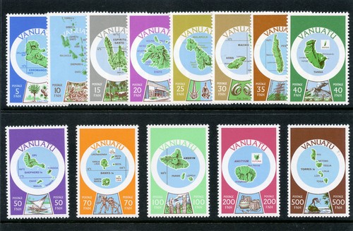 Set mappe qeii vanuatu - vanuatu, nuove