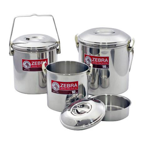 Zebra billy can acciaio inox - zebra,