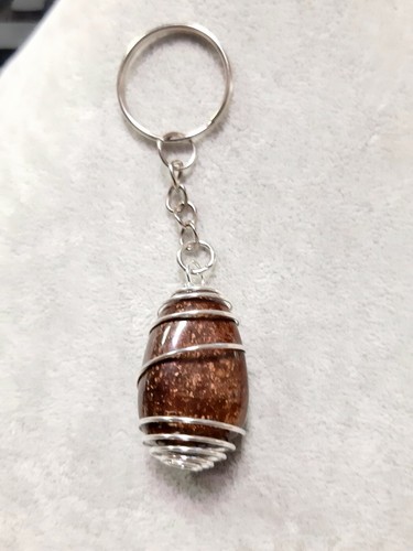 Portachiavi con bronzite - portachiavi,