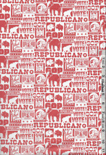 Patchwork Politica Rosso