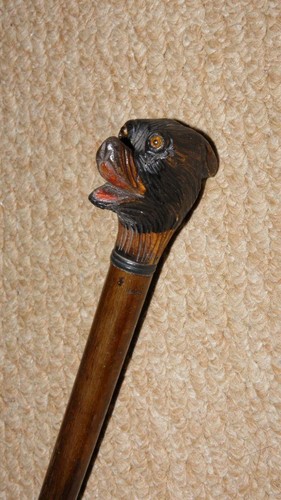Antique show cane swagger - antique,