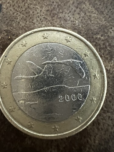 Moneta rara euro finlandia - rara,