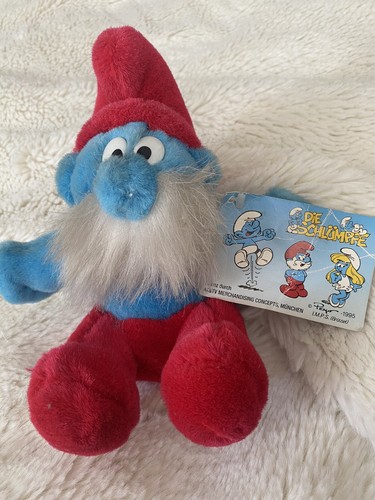 Papà puffo peluche - puffo,