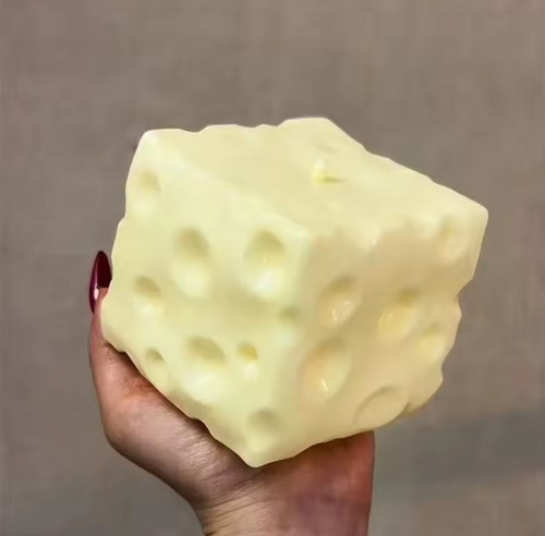 Jumbo cheese cube stress - jumbo,