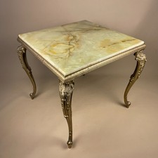 Tavolino antico marmo onice