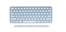 Apple Magic Keyboard (2021) Touch ID Qwerty IT Blue A++
