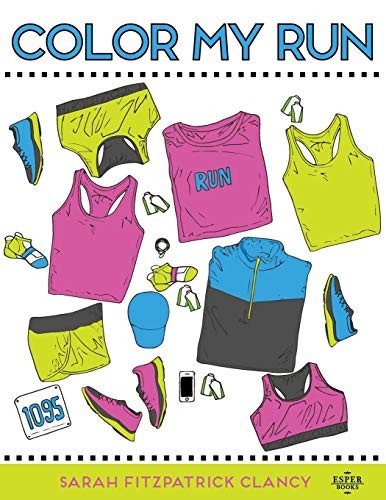Color run adult coloring - color, my