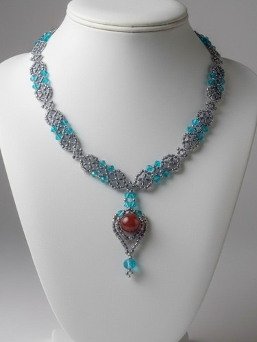 Collana artigianale elegante - collana,