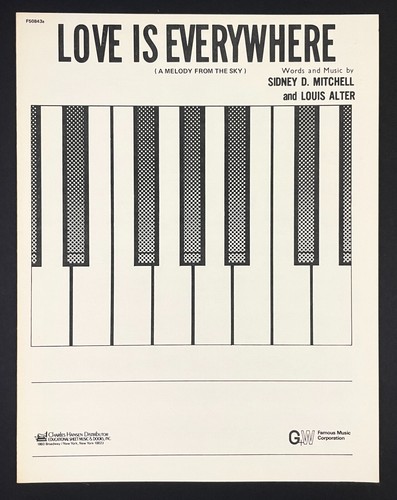 Love everywhere melody - is,