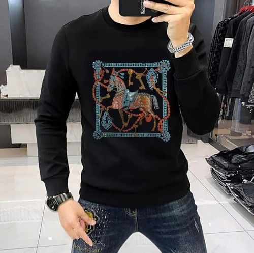 Felpa con cappuccio uomo lusso - con,