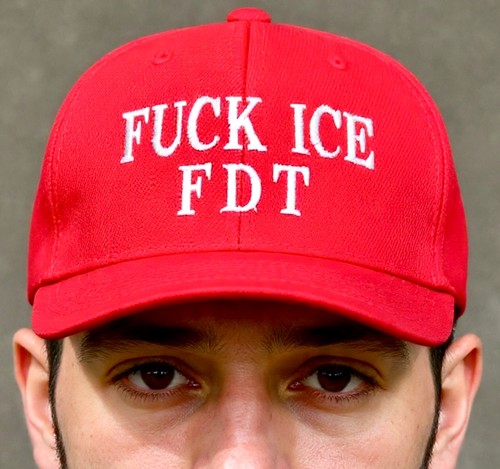 Anti trump fdt - fdt, cappellino