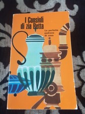 I CONSIGLI DI ZIA BETTA perfetta padrona di casa 1970 gastronomia RARO sc105