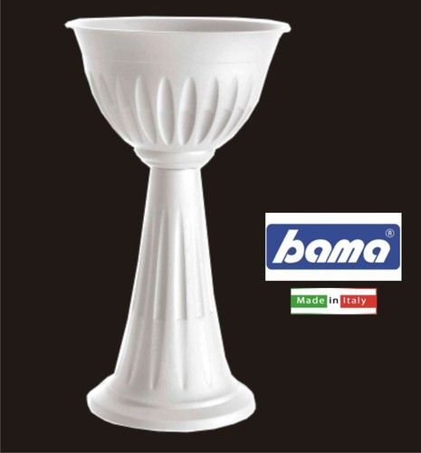 Colonna alba fiori terra - colonna,