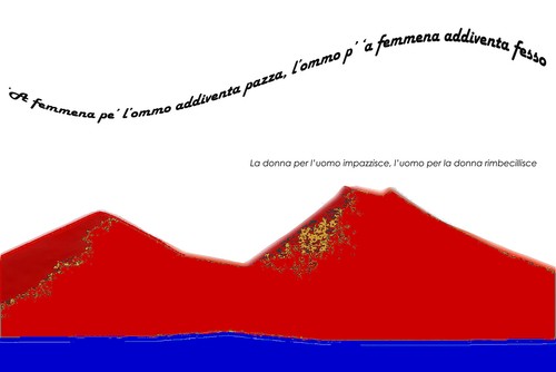 Napoli vesuvio i detti - e,