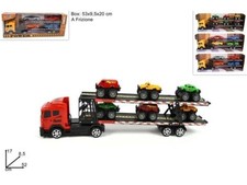 Camion Bisarca Con Macchine