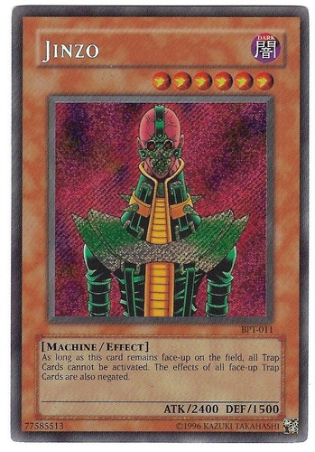 Yugioh jinzo booster pack - -,