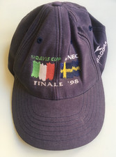 Cappello Tennis Coppa Davis by Nec Finale 1998 Italia Svezia Diadora
