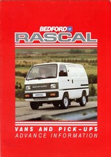 Bedford rascal van 1985 - bedford,