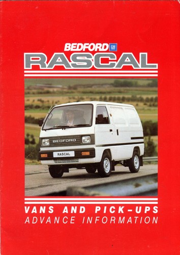 Bedford rascal van - van, 1985