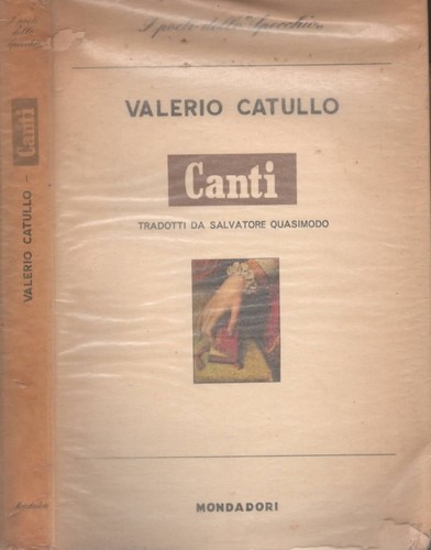 Valerio catullo canti - -,