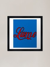 Lame - Coca Cola font arte