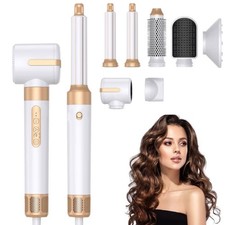 Asciugacapelli 7 in 1 Air 1400 W Styler Hairstyler Set Multifunzione Spazzola