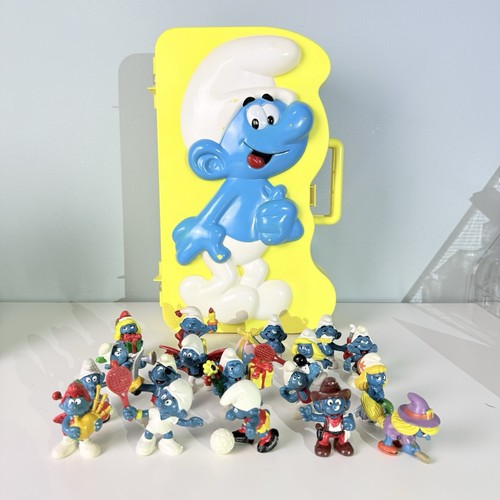Lotto figurine puffo - lotto,