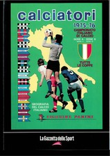 ALBUM CALCIATORI PANINI 1975-76 RISTAMPA ANASTATICA GAZZETTA SPORT-DA EDICOLA-