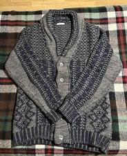 Cardigan Uomo Lana Risskio