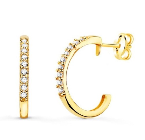 Orecchini oro 18k 750 mls - in,