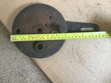 Piastra freno ruota posteriore mozzo britannico Villiers James Greaves Bsa Triumph