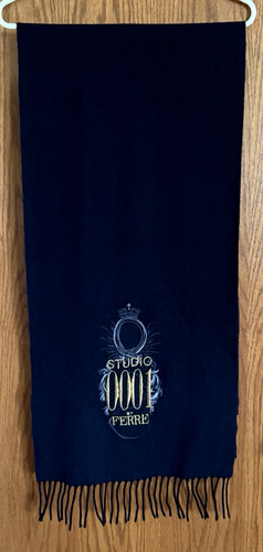 Sciarpa nera vintage - , studio