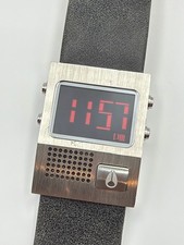 Nixon The Dork LED Digital Watch orologio da polso uomo vintage anni 90 - 34x44 mm acciaio