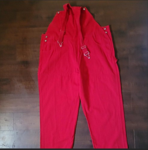 Salopette donna rossa taglie