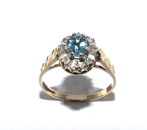Anello donna 9ct oro giallo - donna,