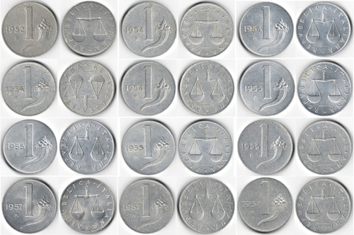 Lira cornucopia monete - 1,