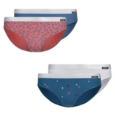 Skiny Ragazza Mutandine,2er Pacco - Slip Rio,Slip,Mutande,Cotone Elasticizzato