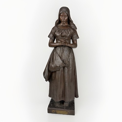 Antica scultura bronzo - antica, in