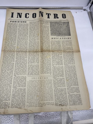 Incontro numero anno 10 - numero, i