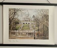 PARIGI "SACRE'-COEUR di Montmartre Stampa - dipinto di Georges B 