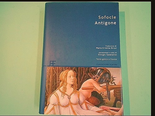 Antigone sofocle barbera - antigone,