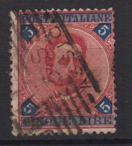 Regno italia 1891 umberto - regno, d'italia