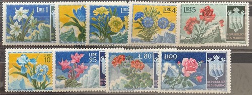 San marino 1953 - 503-511, *