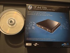 HP dvd 556S LightScribe Scrittore DVD Esterno Slim Multiformato con Dischi