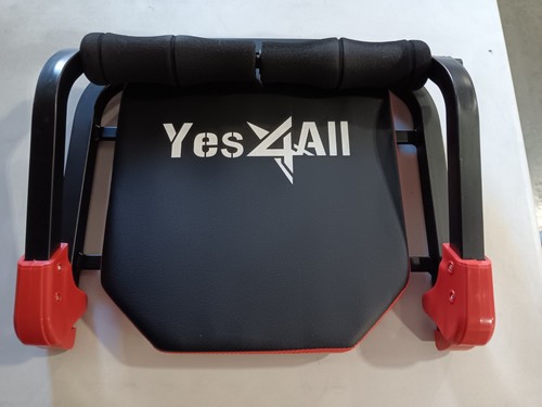 Yes4all crunch machine nero - ab,