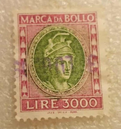 Marca bollo 3000 - marca, da