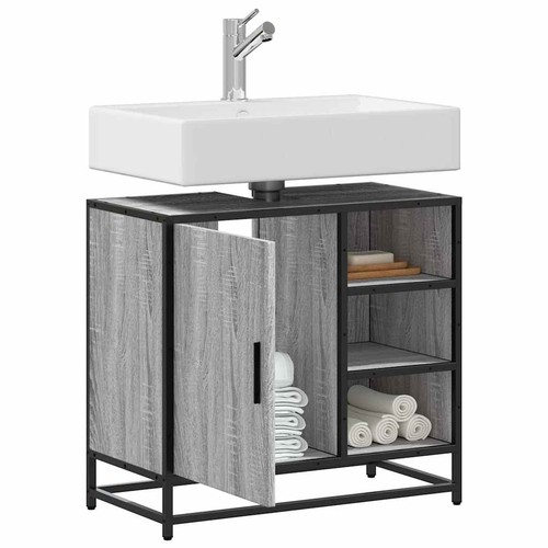 Mobile lavabo bagno grigio - lavabo,